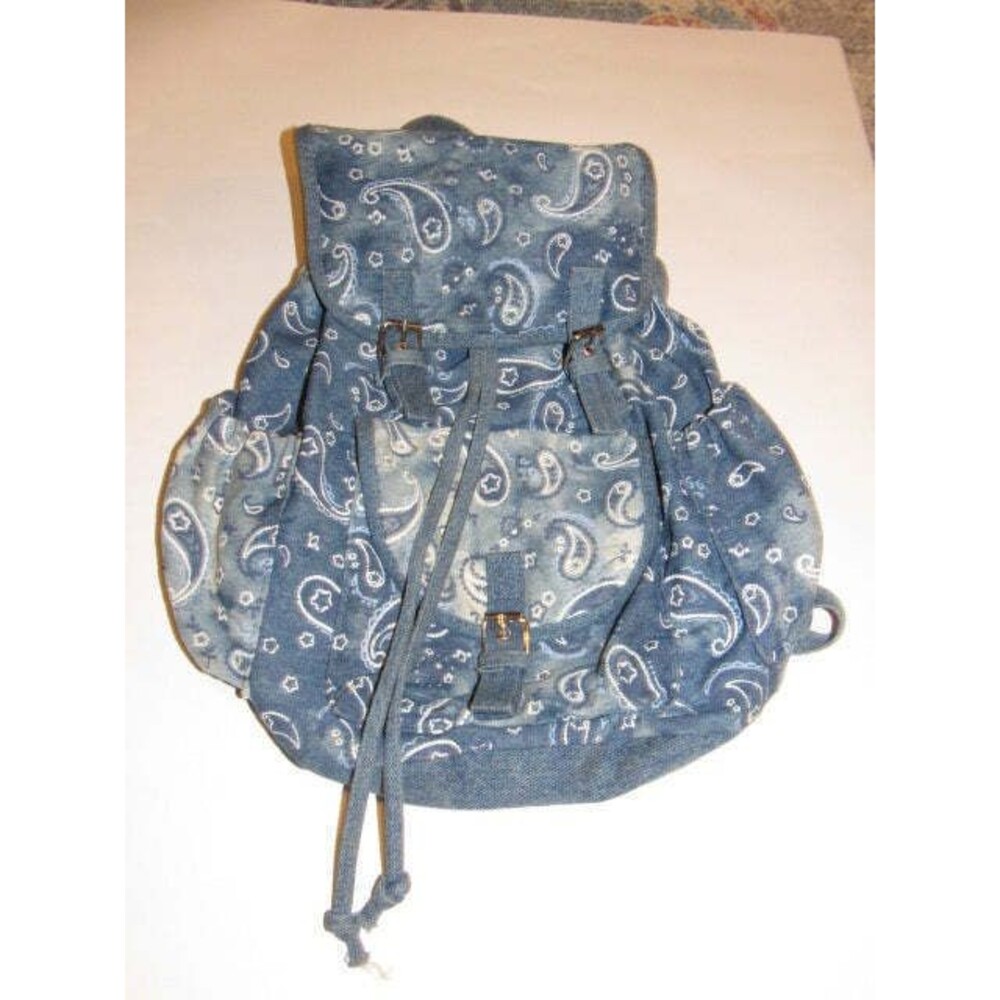 Vintage Claires Paisley Backpack
